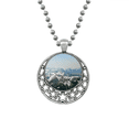 thumbnail image 1 of Invierno montañas nieve bosque cielo al aire libre Collares Colgante Retro Moon Stars Jewelry Unbranded M, 1 of 3