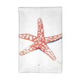 thumbnail image 1 of Betsy Drake KT091 Coral Starfish Kitchen Towel, 1 of 1