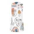 thumbnail image 5 of Puntoco Camisetas ajustadas para mujer Camiseta holgada cómoda con estampado de moda para mujer Top sin mangas, 5 of 5