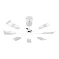 thumbnail image 1 of Deflector ventilación techo para acondicionado central, accesorio para parabrisas acondicionado, reutilizable para hogar y oficina, Hoja transparente de 8 pulgadas, 1 of 8