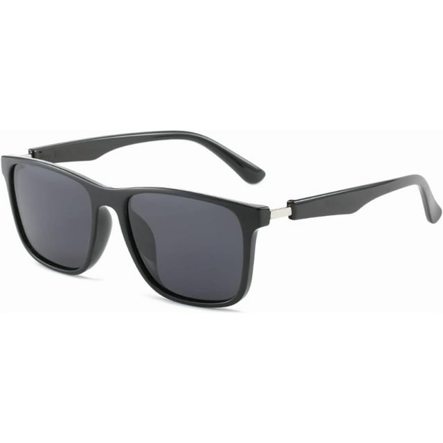 Men's Polarized Outdoor Sports Sunglasses Cycling Driving Driver Sunglasses (Color : A, Size : Medium)