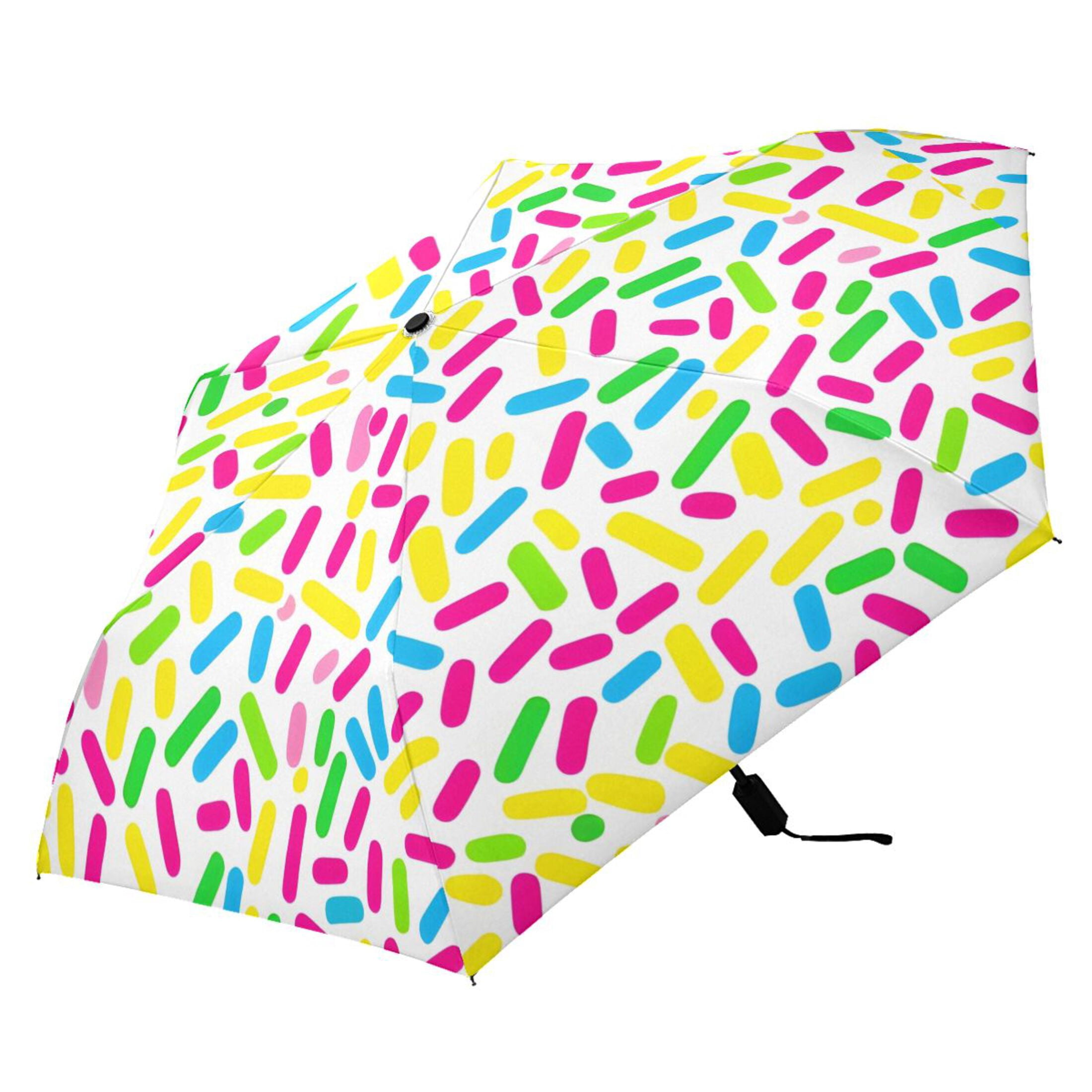 Sprinkles Compact Sun Umbrella Windproof Travel Umbrellas for Rain Strong Portable UV Protection
