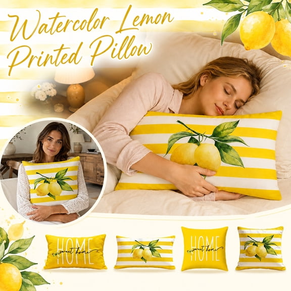 Throw Pillow Covers 18x18 Inch, Decorative Square Pillowcases, Farmhouse Holiday Cushion Covers for Couch Sofa Living Room Bedroom Outdoor Home Decor