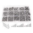 thumbnail image 1 of Kit de Boulons et Écrous 500 Pcs pour Têtes de Poêle et Vis en Acier Inoxydable, 1 of 4