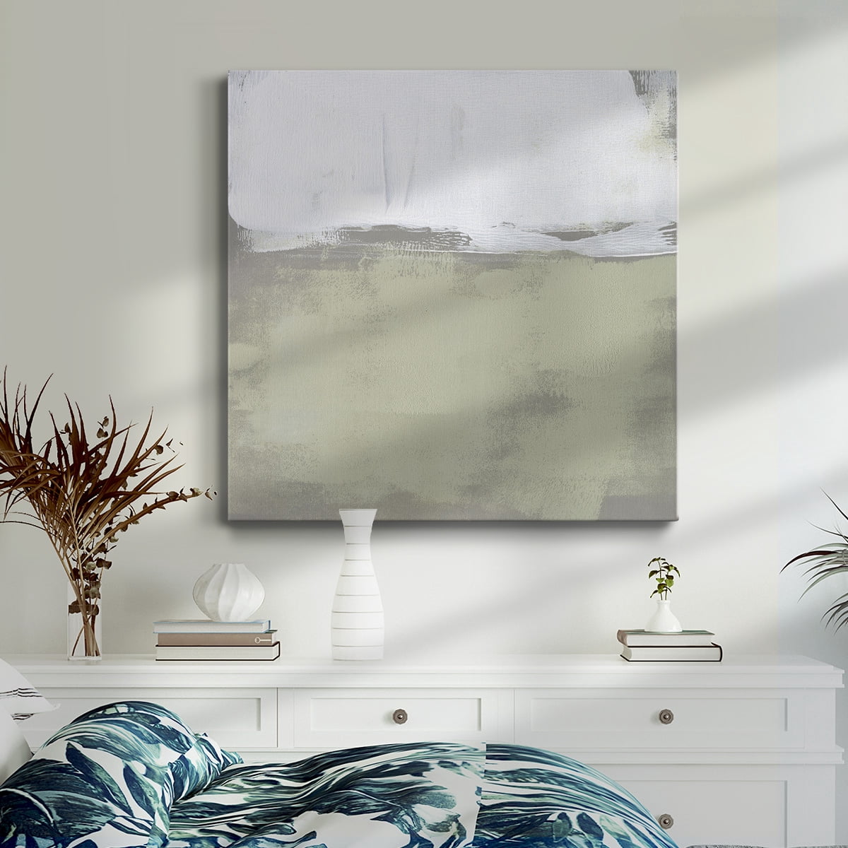 Wexford Home The Subtlest Horizon II-Premium Gallery Wrapped Canvas, 24" x 24" - Ready to Hang