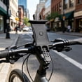 thumbnail image 6 of JZCHUNTOY Bicycle Phone Mount, 1 Piece Stable Adjustable Phone Holder, Shockproof Anti-Slip Bike Phone Bracket, for Mountain Bike Road Bike Riding Navigation Use, 6 of 8