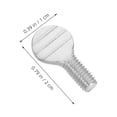 thumbnail image 2 of PAMINGONO 24Pcs Stainless Steel Rotating Fork Screws with Tool Free Setup for Barbecue Grill Use, 2 of 6