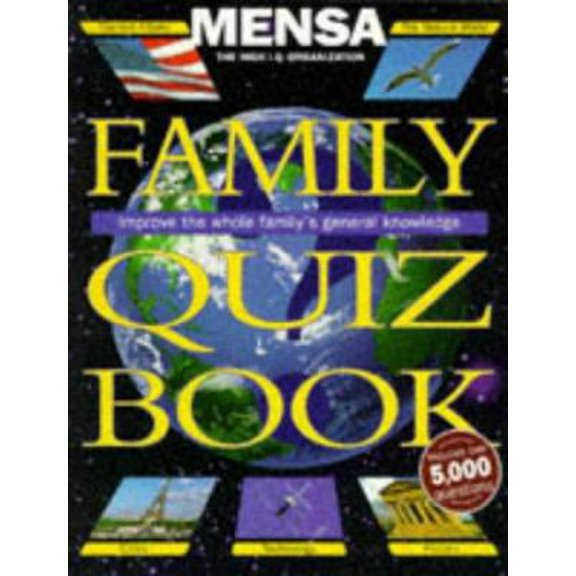Pre-Owned Mensa Family General Knowledge Quiz Book (Paperback) 185868191X 9781858681917