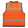 thumbnail image 1 of Type R Class 2 Heavy-Duty Mesh Surveyors Vest, Orange - 2XL & 3XL, 1 of 1