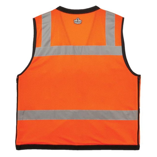 Type R Class 2 Heavy-Duty Mesh Surveyors Vest, Orange - 2XL & 3XL