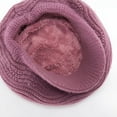 thumbnail image 2 of TELOLY Womens Beanie,Classic Minimalist Look Beanies Women,Matches Any Outfit Crochet Hats for Women,Gray, 2 of 5
