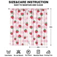 thumbnail image 2 of Nursery Curtains Boys Girls Kids 1660-40OZ-- Print Pattern Window Drapes for Living Bedroom Playroom Room Decor Rod Pocket 42x84 Inch 2 Panels, 2 of 2
