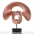 thumbnail image 1 of Amazing Rugs AO74S NBE Spring Abstract Resin Bronze Sculpture - 11.4 x 7.1 x 12.6 in., 1 of 1