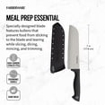 thumbnail image 3 of Cuchillo Farberware Edgekeeper Santoku de acero al carbono de 18 cm, 3 of 7