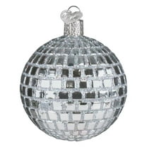 Old World Christmas Blown Glass Ornament for Christmas Tree, Disco Ball