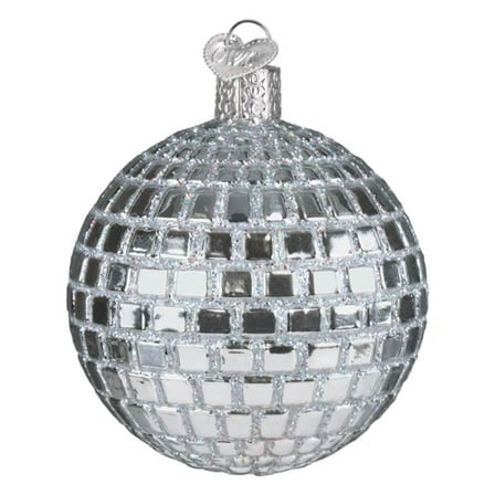 Old World Christmas Blown Glass Ornament for Christmas Tree, Disco Ball
