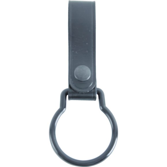Soporte de cinturón para linterna Maglite D-Cell de piel negra