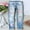 Pink 1, variant on Outfmvch Heart Jeans Floral Jeans for Women Plus Size Ripped Jeans Bootcut Jeans Butt Lifting Jeans for Women Jeans Women Drawstring Jeans Women Pink 1 L