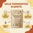 thumbnail image 4 of KozyKraft Sourdough Starter – Organic Dehydrated Wild Yeast Culture for Artisan Bread, 15g, 4 of 8