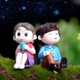 thumbnail image 4 of 1 Pares Románticas Muñeca Adornos de Pareja Regalos para , Juguete Pequeño, per shamjiam Adorno de casa de muñecas en miniatura, 4 of 8