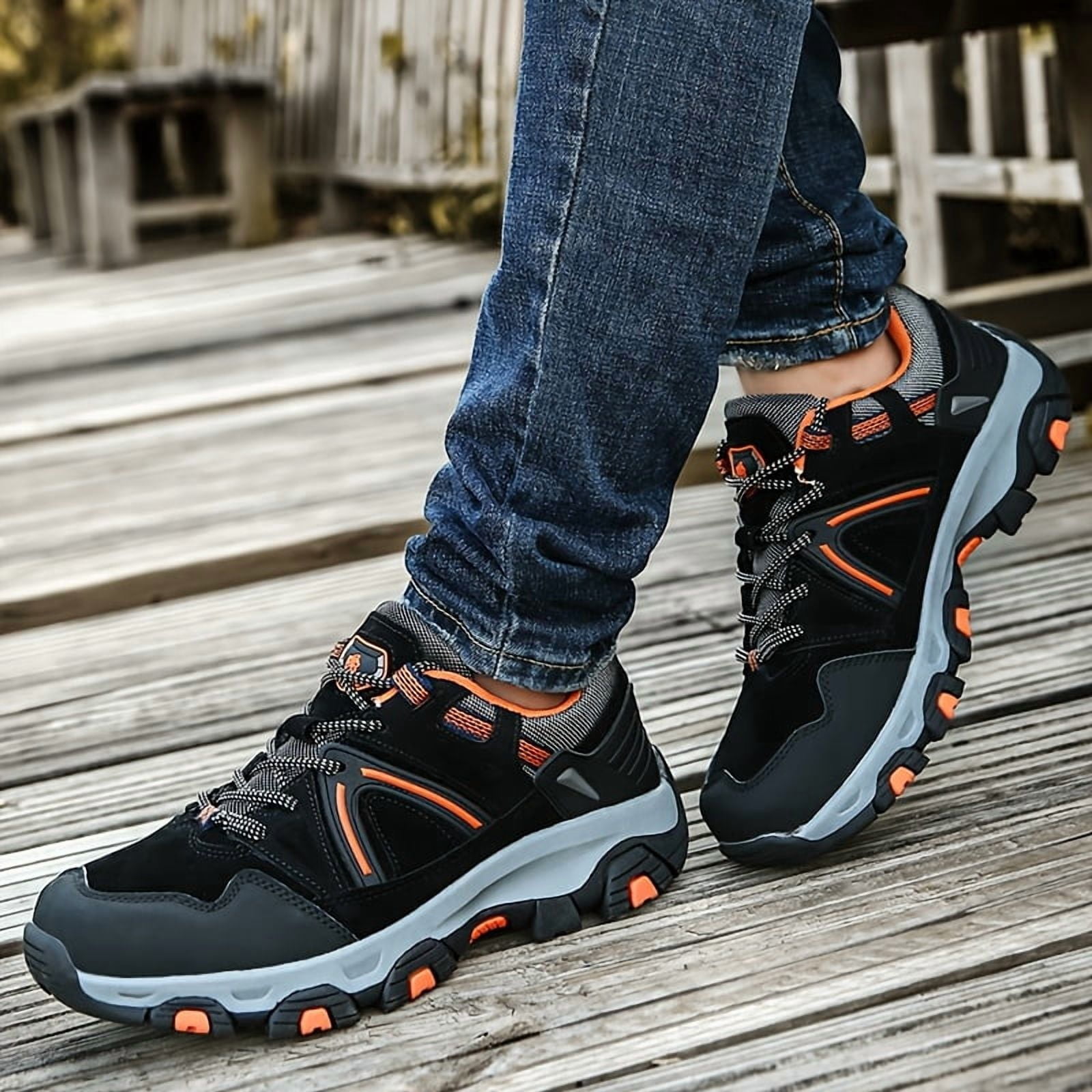 Unisex New Hiking Shoes, Available in Large Sizes for All Seasons, Suitable for Outdoor Activities. High-Quality, Slip-Resistant, Durable Sports Shoes with Excellent Grip. Easy Design, Perfect for Mo