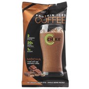 Chike Nutrition High Protein Iced Coffee, Mocha, 12 Packets, 1.09 oz (31 g) Each