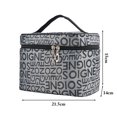 thumbnail image 3 of Makeup Bag Fashion Large Capacity Portable Cosmetic Bag Toiletry Bag for Travel, 3 of 6