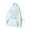 Blue, variant on Cute Wings Backpack for Women, Sweet Playful Novelty Casual Daypack, Lightweight Oxford Cloth Nylon Zipper Bag for Girls School Travel Daily Outings, Yellow