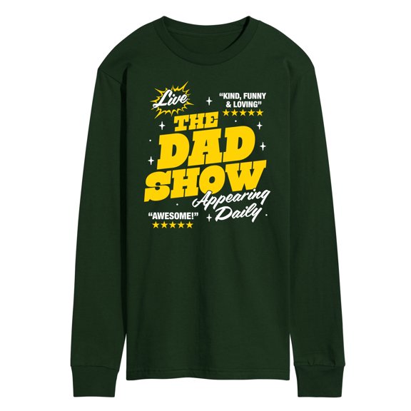Instant Message - The Dad Show - Men's Long Sleeve T-Shirt