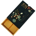 thumbnail image 1 of AMERTEER 4/6 Cavity Moon Cake Gift Box Mid-Autumn Style Snowflake Crisp Paper Gift Box for Bakery, 1 of 10