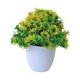 thumbnail image 3 of Bonsái Artificial, simulación de plantas, accesorios para fotos, obra de arte, adorno de mesa de flores en maceta para dormitorio, balcón, escritorio, Amarillo, 3 of 8