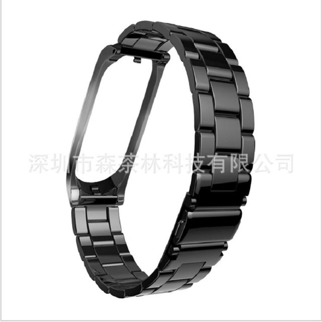Pulsera de correa de metal Pulsera de correa de repuesto para Xiaomi Mi Band 3 Tmvgtek Para Estrenar