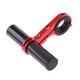 thumbnail image 5 of Soporte de Extensión Manillar Doble de Bici, Manillar de Soporte de Montaje de de Fibra de Carbono para Bicicleta Velocímetro 31.8mm rojo Macarena Extensor de manillar, 5 of 8