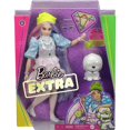 thumbnail image 1 of Barbie Extra Doll #2 Shimmery Look with Pet PinkPurple Fantasy Hair con accesorios Múltiples articulaciones flexibles Barbie Toy GVR05 xuanjing unisex, 1 of 2