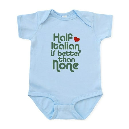 

CafePress - Half Italian Infant Bodysuit - Baby Light Bodysuit Size Newborn - 24 Months