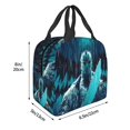 thumbnail image 5 of Jason-Voorhees Lunch Bag, Reusable Lunch Box For Adults , Portable Large Tote Bag, Lunch Bag For Office Work Picnic Hiking, 5 of 7
