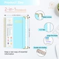 thumbnail image 5 of CTCMSP Spiral Address Password Book with Alphabetical Tabs,Large Print Hardcover Notebook,6.3"×8.5",Blue, 5 of 6