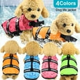 thumbnail image 2 of esafio Puppy Dog Rescue Swimming Wear Safety Clothes Vest Swimming Suit Outdoor Pet Dog Cat Float Doggy Life Jacket Vests,Blue, 2 of 6