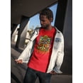 thumbnail image 2 of African Ornament Mask Tee Men's -Image by Shutterstock, 2 of 4