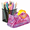 B#, variant on Desk Tape Dispenser,Clear Acrylic Glitter Tape Dispenser Desk,Non Slip