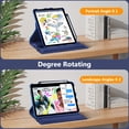 thumbnail image 4 of Fintie Case for iPad (A16) 11th Generation 11 Inch (2025), iPad 10th Generation 10.9 Inch (2022), 360 Degree Rotating Protective Stand Cover with Pencil Holder, Starry Sky, 4 of 10