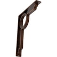 thumbnail image 1 of Ekena Millwork Bktm02X12X15Tmaaco Soporte de metal 2"" W X 12"" D X 15"" H Cobre envejecido, 1 of 1
