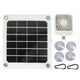 thumbnail image 2 of Panel Solar De 20W 5V, Panel Solar Portátil Práctico Económico De 20W Para Exterior, 2 of 7