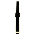 thumbnail image 3 of CWI Lighting Malibu LED Integrated Black Metal Outdoor Wall Light, 3 of 5