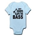 thumbnail image 1 of CafePress - My Grandpa Slaps The Bass Body Suit - Baby Light Bodysuit, 1 of 1