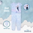 thumbnail image 4 of Set de pijama Disney Frozen de 3 piezas, holgado, para niñas de 2 años, 4 of 6