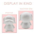 thumbnail image 5 of Cheers US 3Pcs Foam Dog Rabbit Modeling Craft Foam Polystyrene Foam for DIY Craft Modeling Foam Arranging Wedding Decorations, 5 of 6