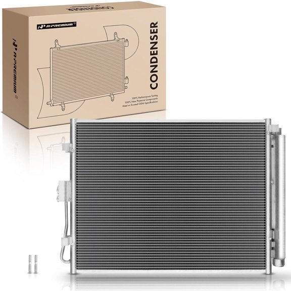 A-Premium Air Conditioning A/C Condenser Compatible with Kia Soul 2010-2011 L4 1.6L, Replace# 3784, 976062K000