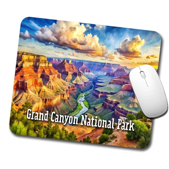 Grand Canyon National Park Arizona Mouse Pad Low Profile Gaming Mat