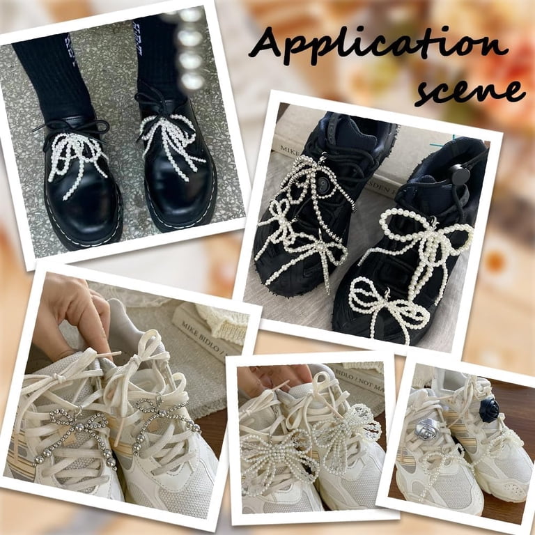 4Pcs Pearl Bow Shoe Charms Silver Bow Shoe Charm Grey Plastic Imitation  Pearls Small Bead Bowknot Elegant Buckle Clip Decor Chain for Women DIY  Sneakers Heels Laces Dress Shoe Accessories - Walmart.com